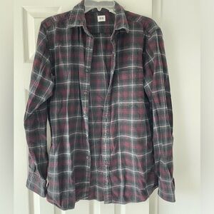 Uniqlo plaid flannel